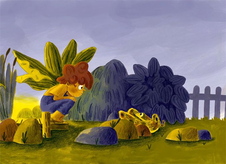 Bonjour la grenouille